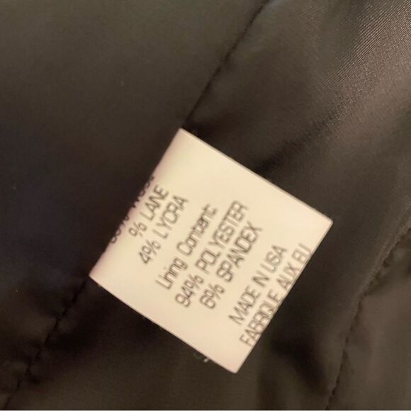 Theory Gabe Wool Blend Single Button Blazer Size 6 - Picture 5 of 5